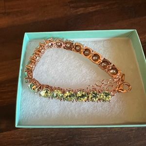 PARKLANE - Park Lane - Impressions Bracelet NWT - Mint & Rose Gold